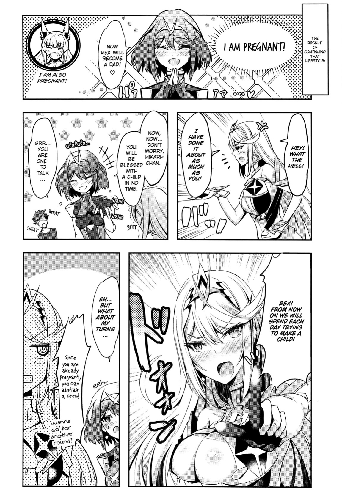 (C102) [Dorayakiya (Inoue Takuya)] Hikari-chan no Motto Ecchi Hon | Another Lewd Book of Hikari-chan (Xenoblade Chronicles 2) [Saki-Kotowari]