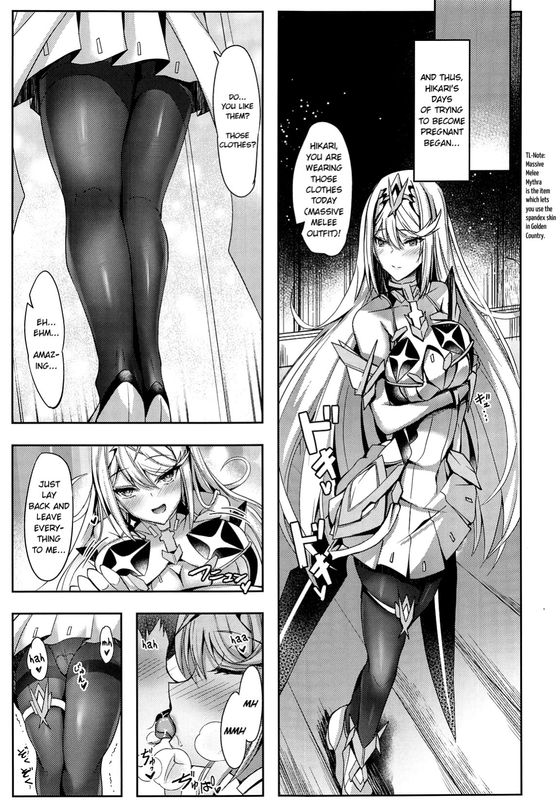 (C102) [Dorayakiya (Inoue Takuya)] Hikari-chan no Motto Ecchi Hon | Another Lewd Book of Hikari-chan (Xenoblade Chronicles 2) [Saki-Kotowari]
