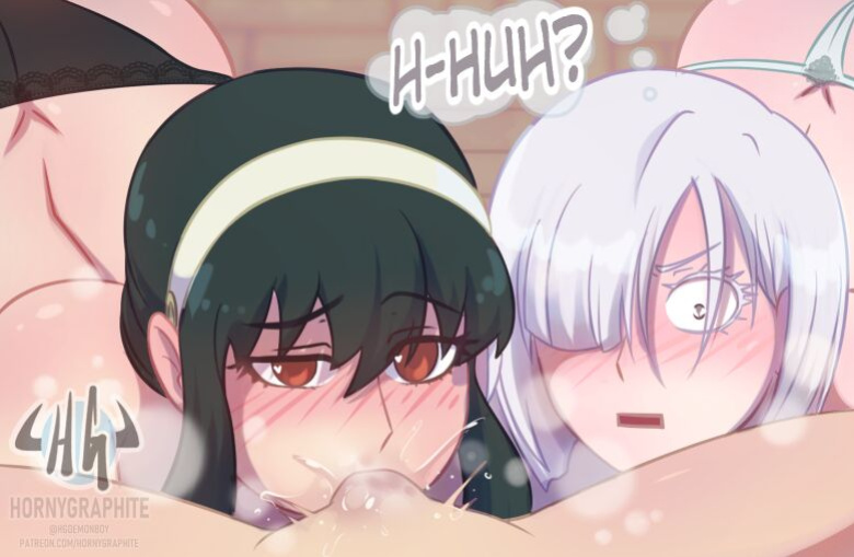 [Hornygraphite] Yor x Fiona x Loid (Spy x Family)