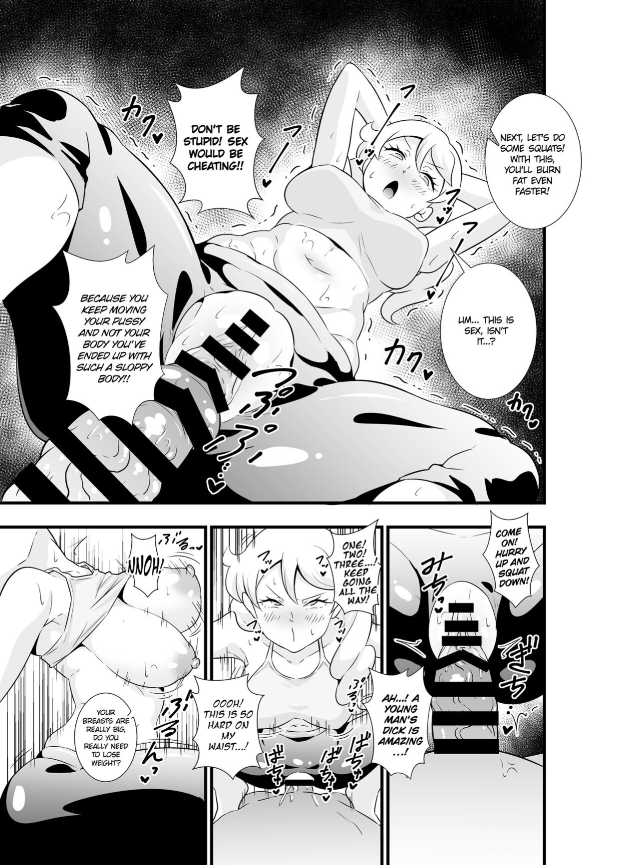 [Tokomaya Keita] Namahame! Koubi wa Koukatekina Diet! Damon!