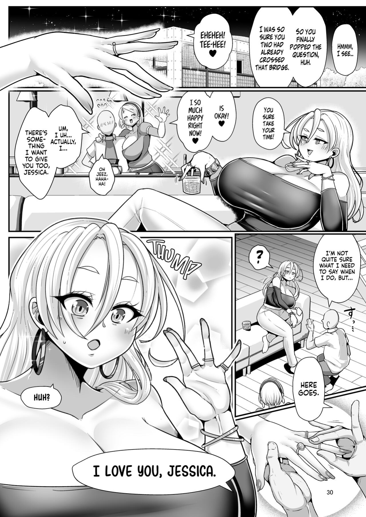 [Shinshunshantonshou (Bukatsu)] H Daisuki Kinpatsu Hakujin Bakunyuu Ryuugakusei ga Tonari no Heya ni Hikkoshite Kita!! 3 ~ Bakunyuu oyako o ore no tsuma ni shita!!~ {head empty}