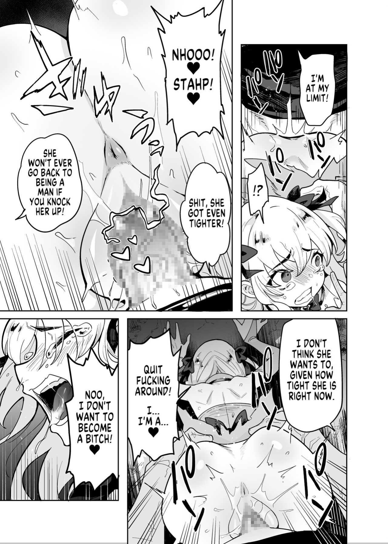 [I'm moralist (Yanagihara Mitsuki, InuSamrai, Kanimura Ebio)] TS Mahou Shoujo Chevalier-chan no Omanko wa Zenritsusen ga Nokotte iru kara Kitsukute Binkan tte Maji desu ka! | Is it true that TS Magical Girl Chevalier still has her Prostate? [GTF]