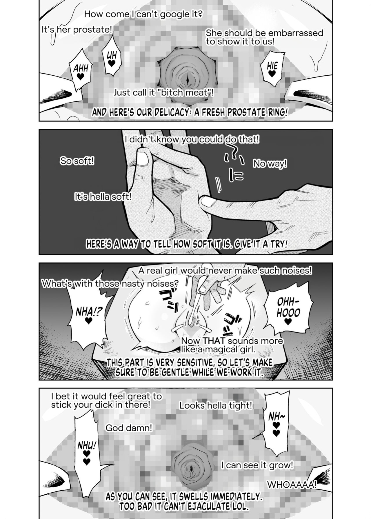 [I'm moralist (Yanagihara Mitsuki, InuSamrai, Kanimura Ebio)] TS Mahou Shoujo Chevalier-chan no Omanko wa Zenritsusen ga Nokotte iru kara Kitsukute Binkan tte Maji desu ka! | Is it true that TS Magical Girl Chevalier still has her Prostate? [GTF]