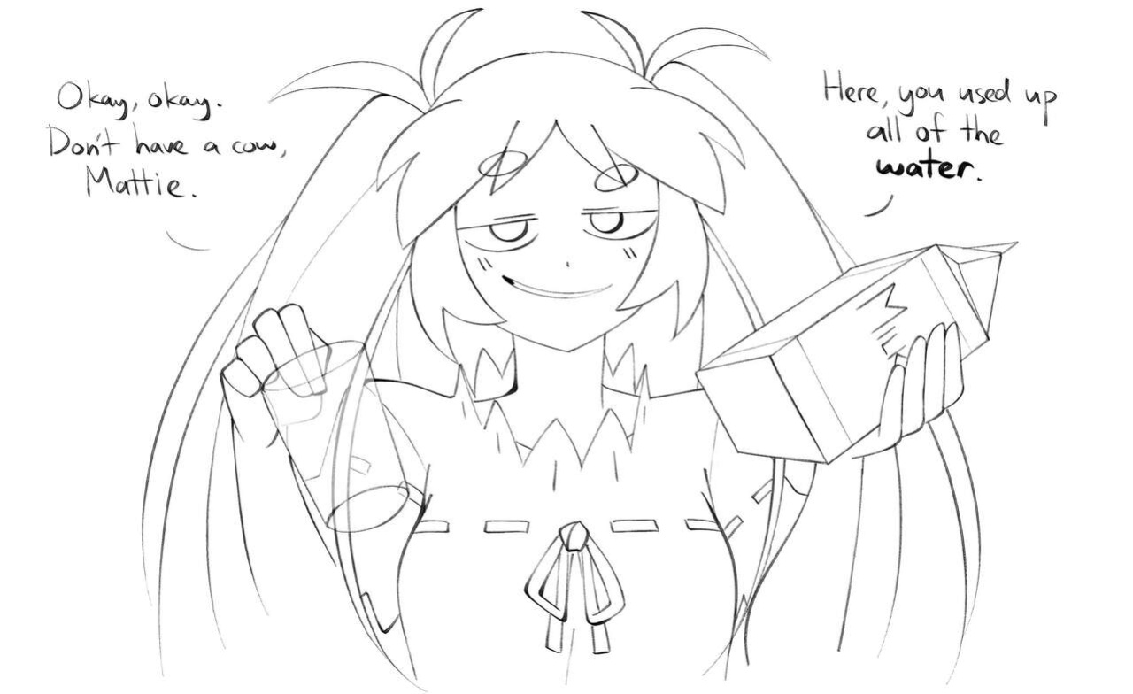 Mattie's Joke BE Pills by sepiascribe