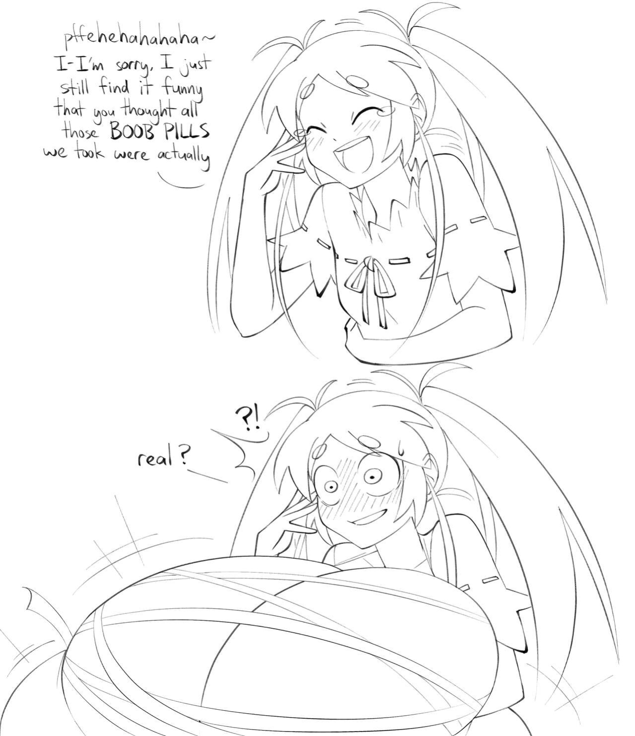 Mattie's Joke BE Pills by sepiascribe