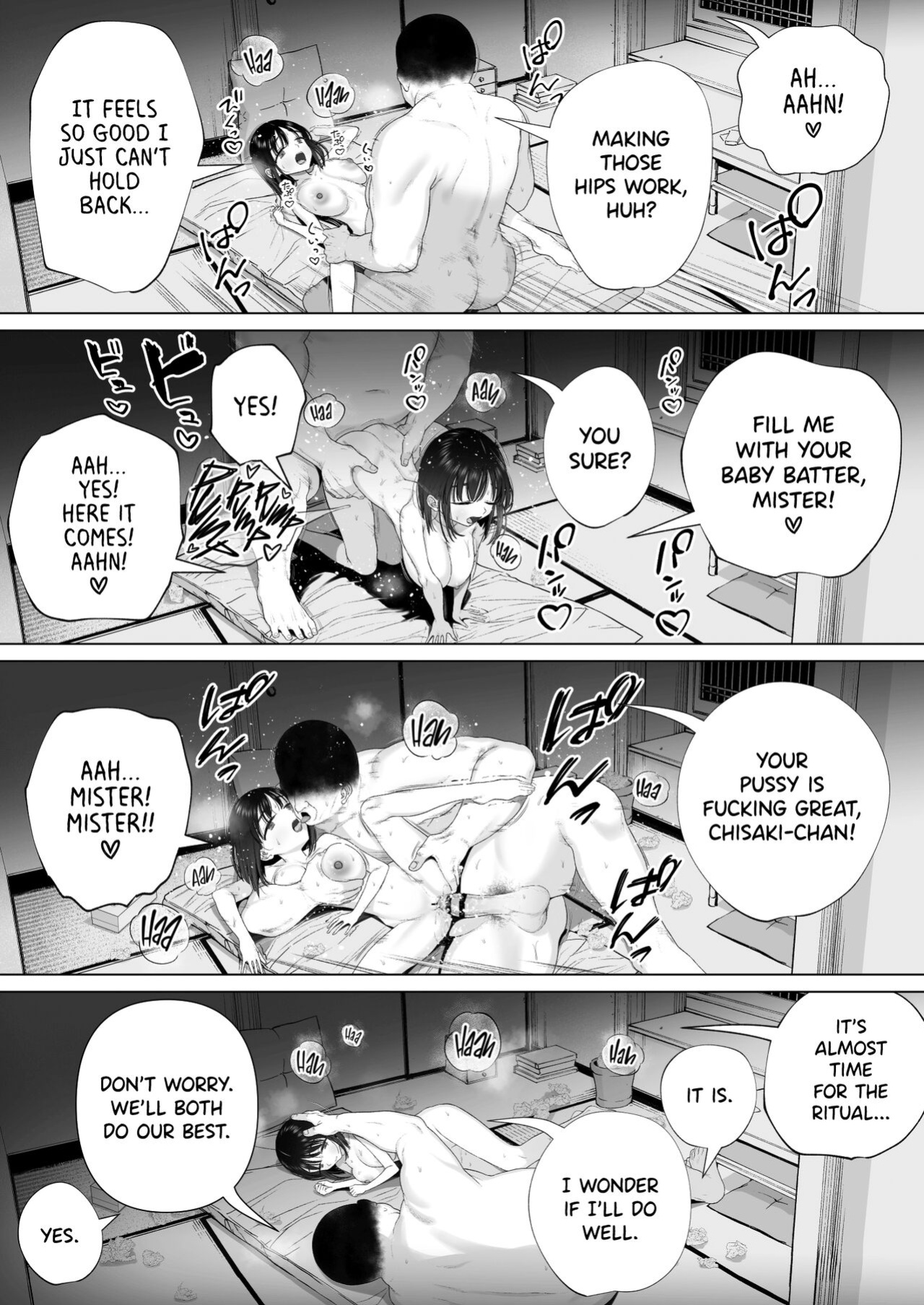 [Mitsume no Mitsumame (Yoikorogashi)] Inyou no Gi | The Impregnation Ritual [Shiromaru]