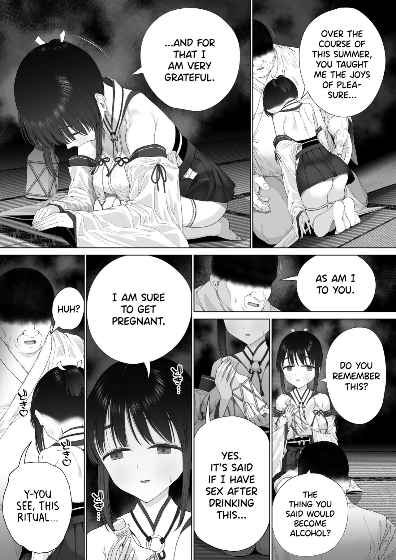 [Mitsume no Mitsumame (Yoikorogashi)] Inyou no Gi | The Impregnation Ritual [Shiromaru]