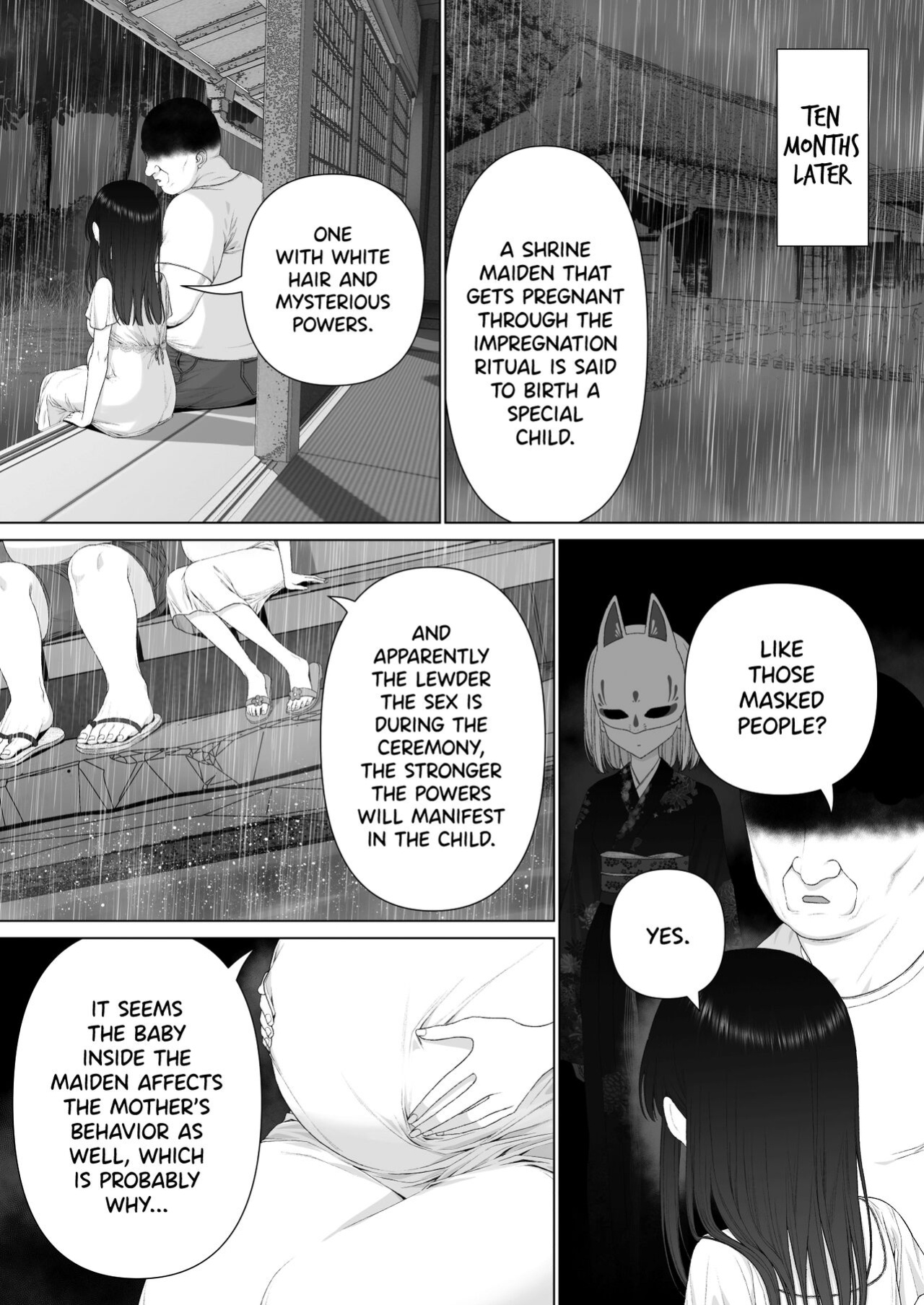 [Mitsume no Mitsumame (Yoikorogashi)] Inyou no Gi | The Impregnation Ritual [Shiromaru]