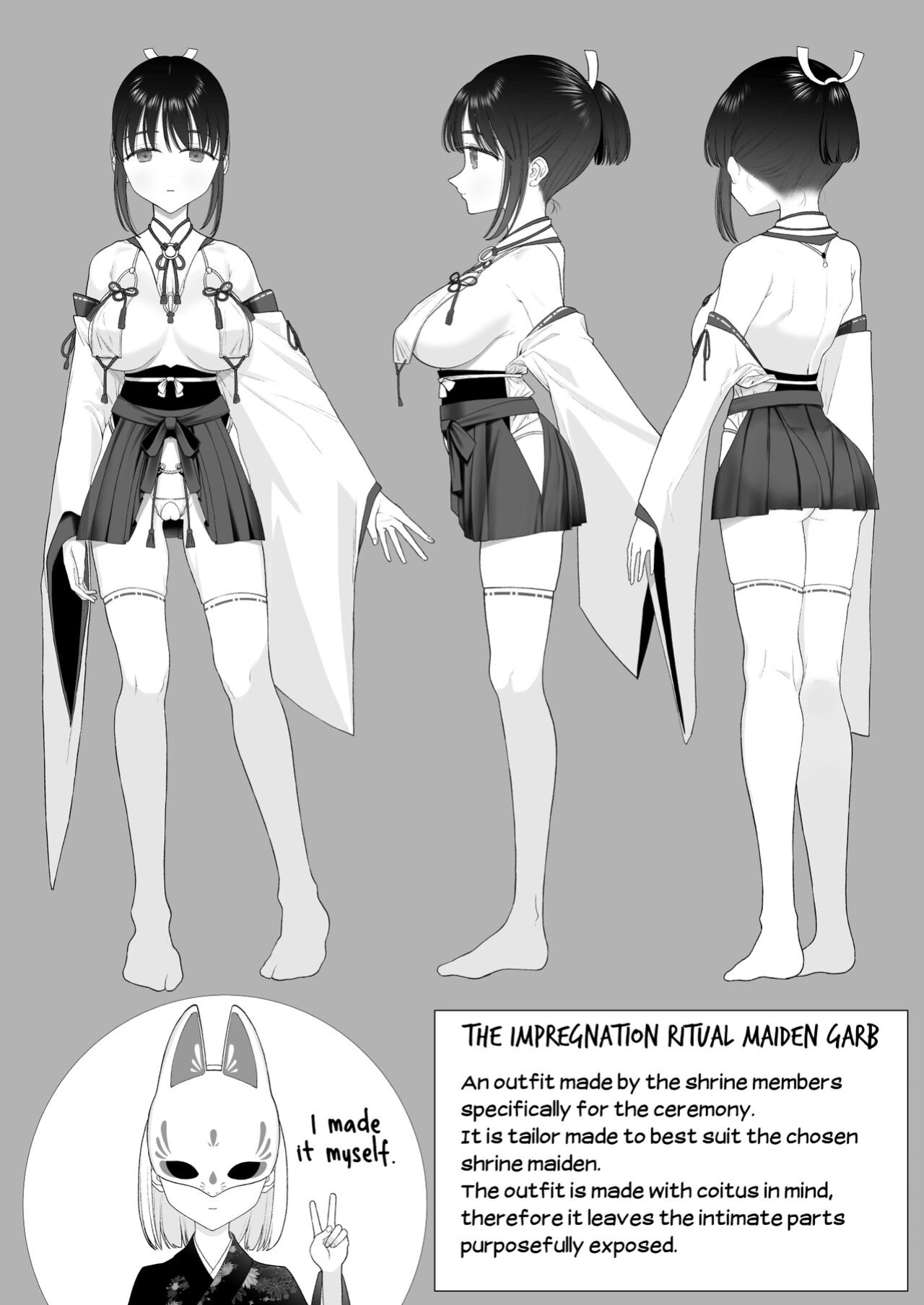 [Mitsume no Mitsumame (Yoikorogashi)] Inyou no Gi | The Impregnation Ritual [Shiromaru]
