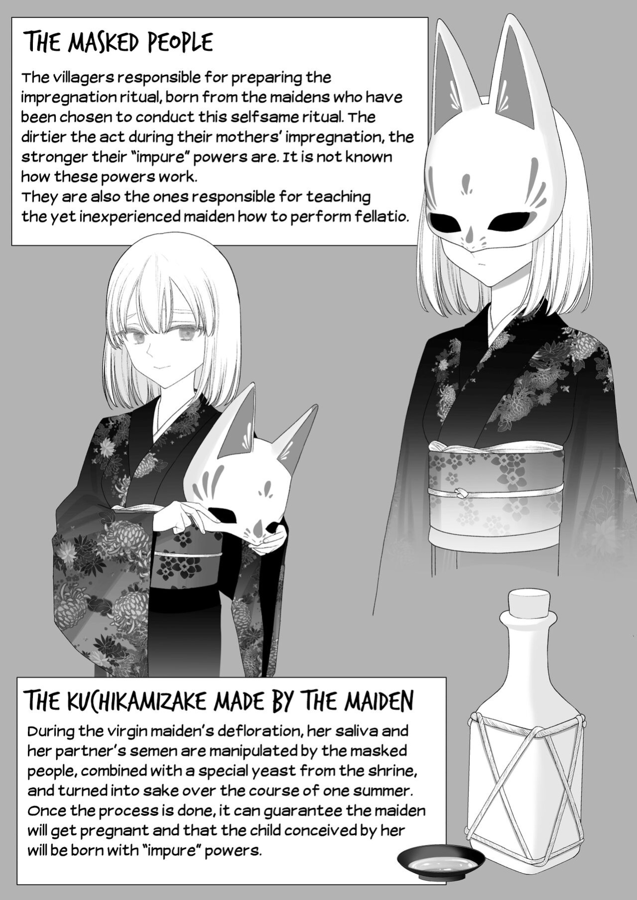 [Mitsume no Mitsumame (Yoikorogashi)] Inyou no Gi | The Impregnation Ritual [Shiromaru]