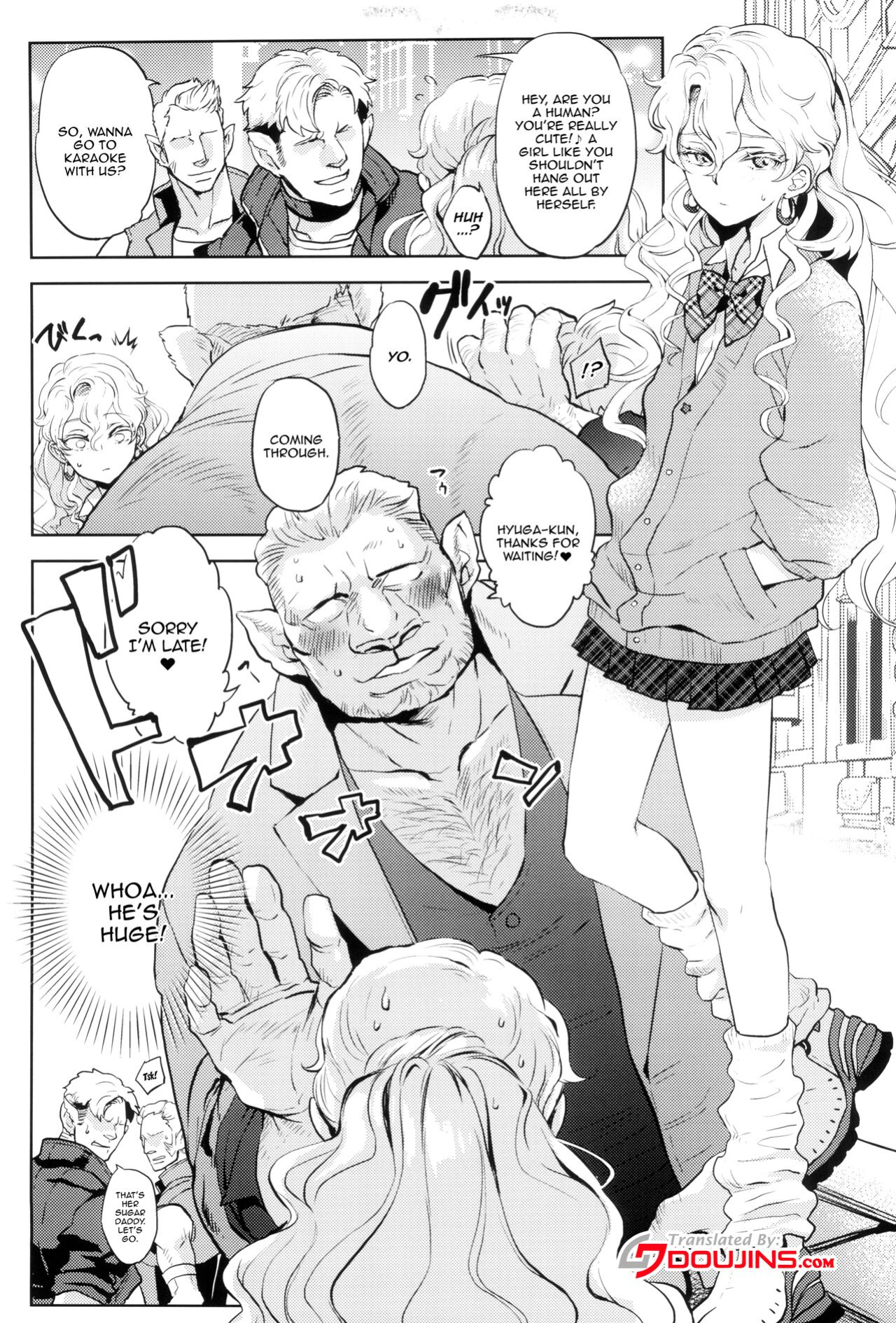 [CHERRY BLOSSOMS (Yuri)] Uchi no shachou wa Jisha no tamenara P katsu settai mo kotowarenai / For The Sake Of Our Company, Our CEO Would Even Treat Our Clients as Sugar Daddies (Phantasy Star Universe)