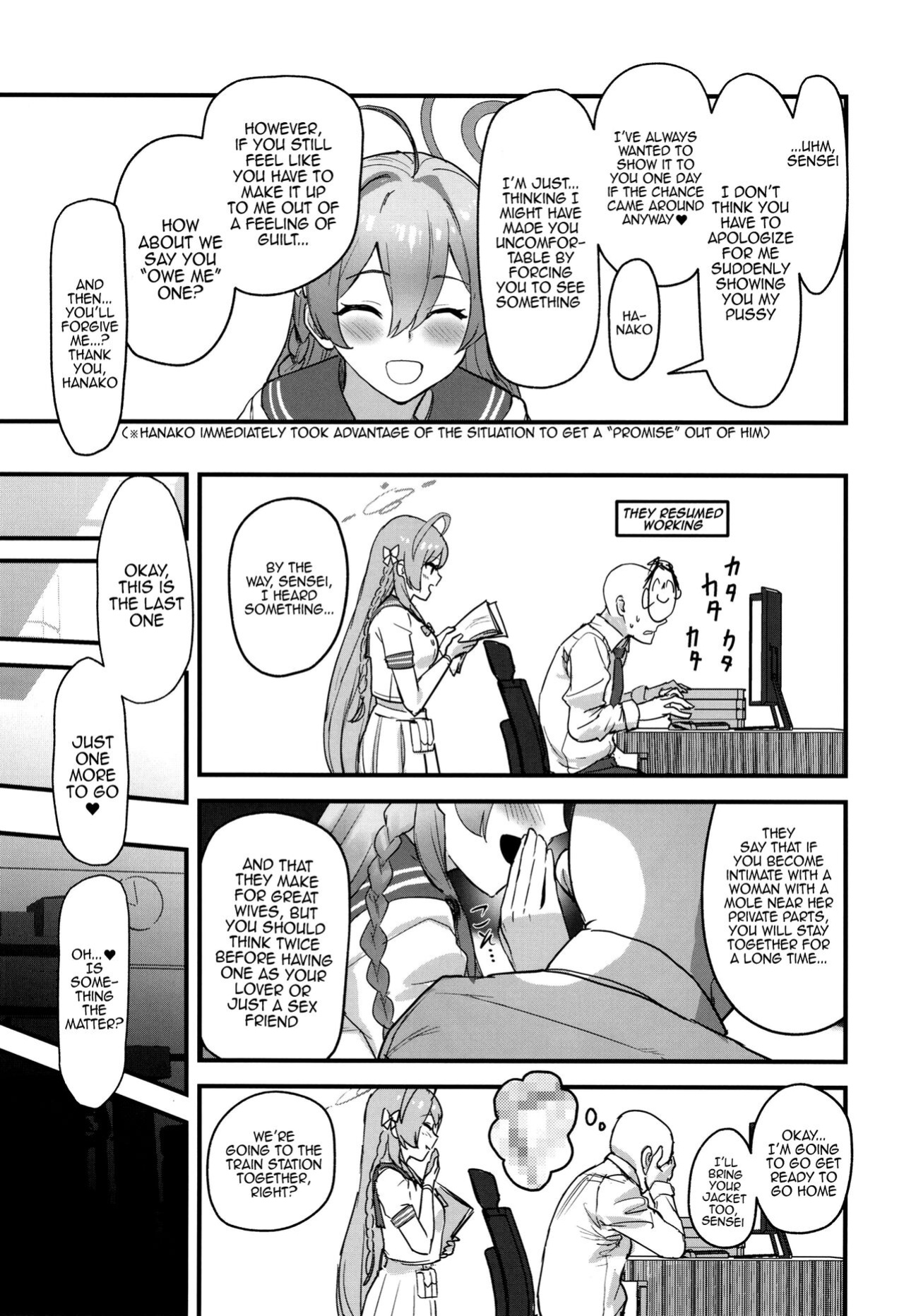 [Yoridori Midori (Kiiro Hakushiro)] Aiyoku wa muyoku ni ni tari / Lust is Next to Selflessness (Blue Archive)