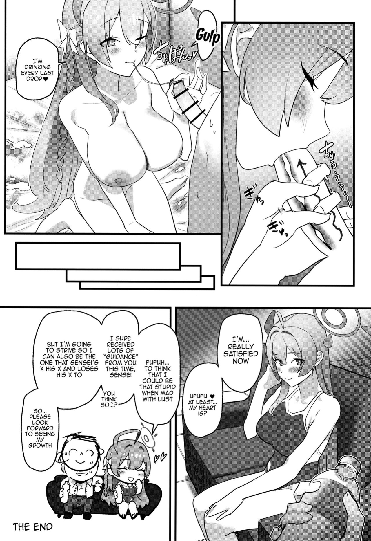 [Yoridori Midori (Kiiro Hakushiro)] Aiyoku wa muyoku ni ni tari / Lust is Next to Selflessness (Blue Archive)
