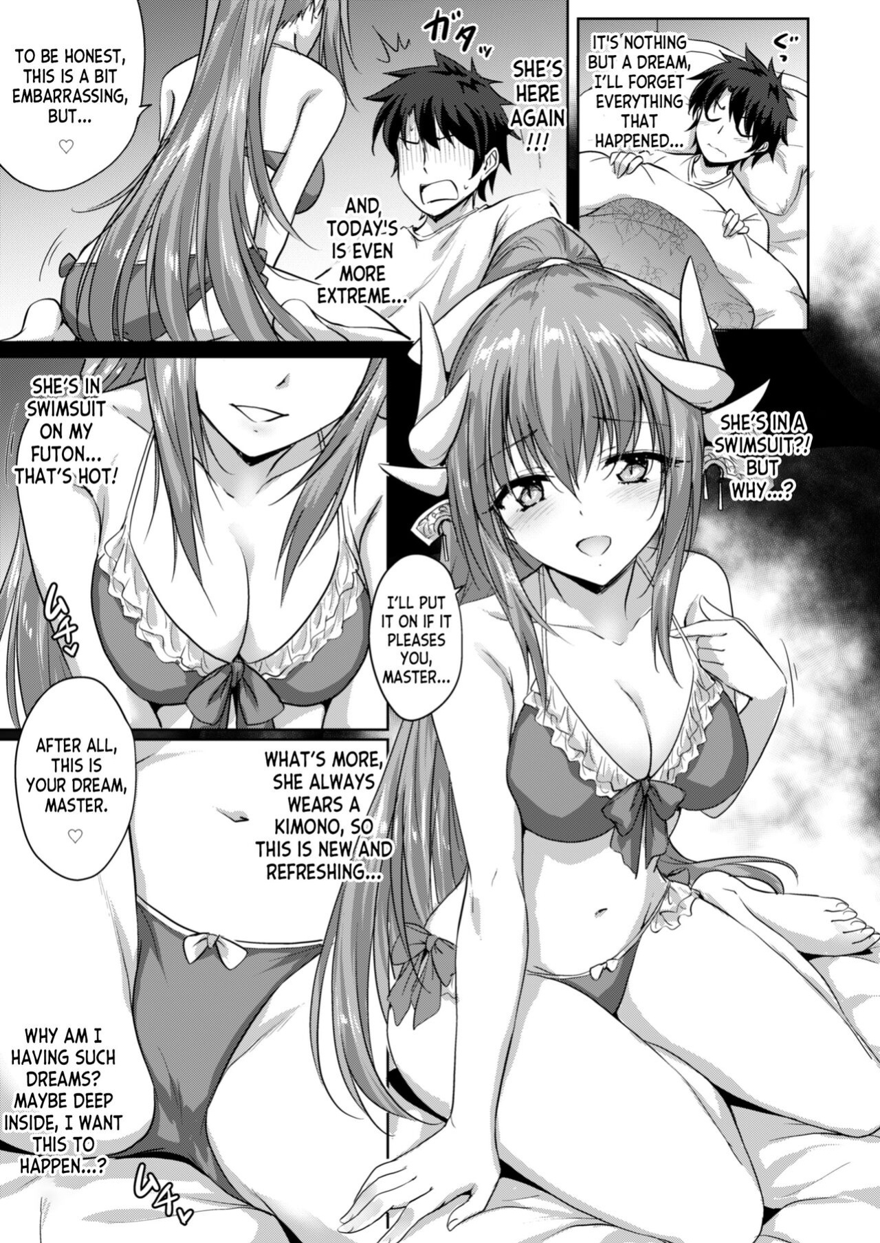 [54BURGER (Marugoshi)] Futon no Naka no Kiyohime-chan (Fate Grand Order) [desudesu]