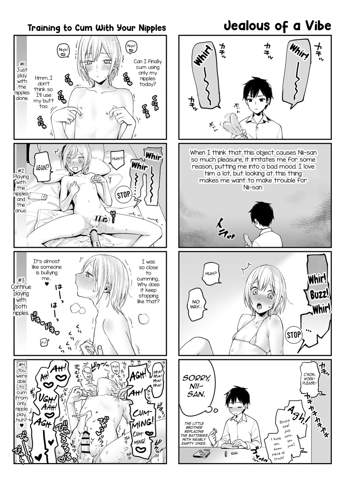 [Ishita (Ishita)] OnaNii-san, Yoru no Osanpo Roshutsu | Naked Night Stroll with my Mastur-Bro [Pub Faggots]