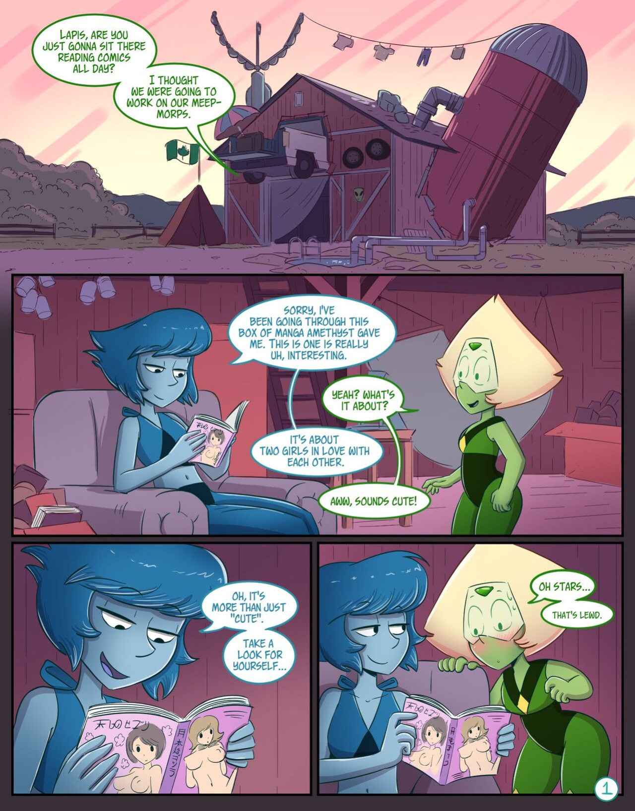 Lapidot comic chapter 1 [cubedcoconut]