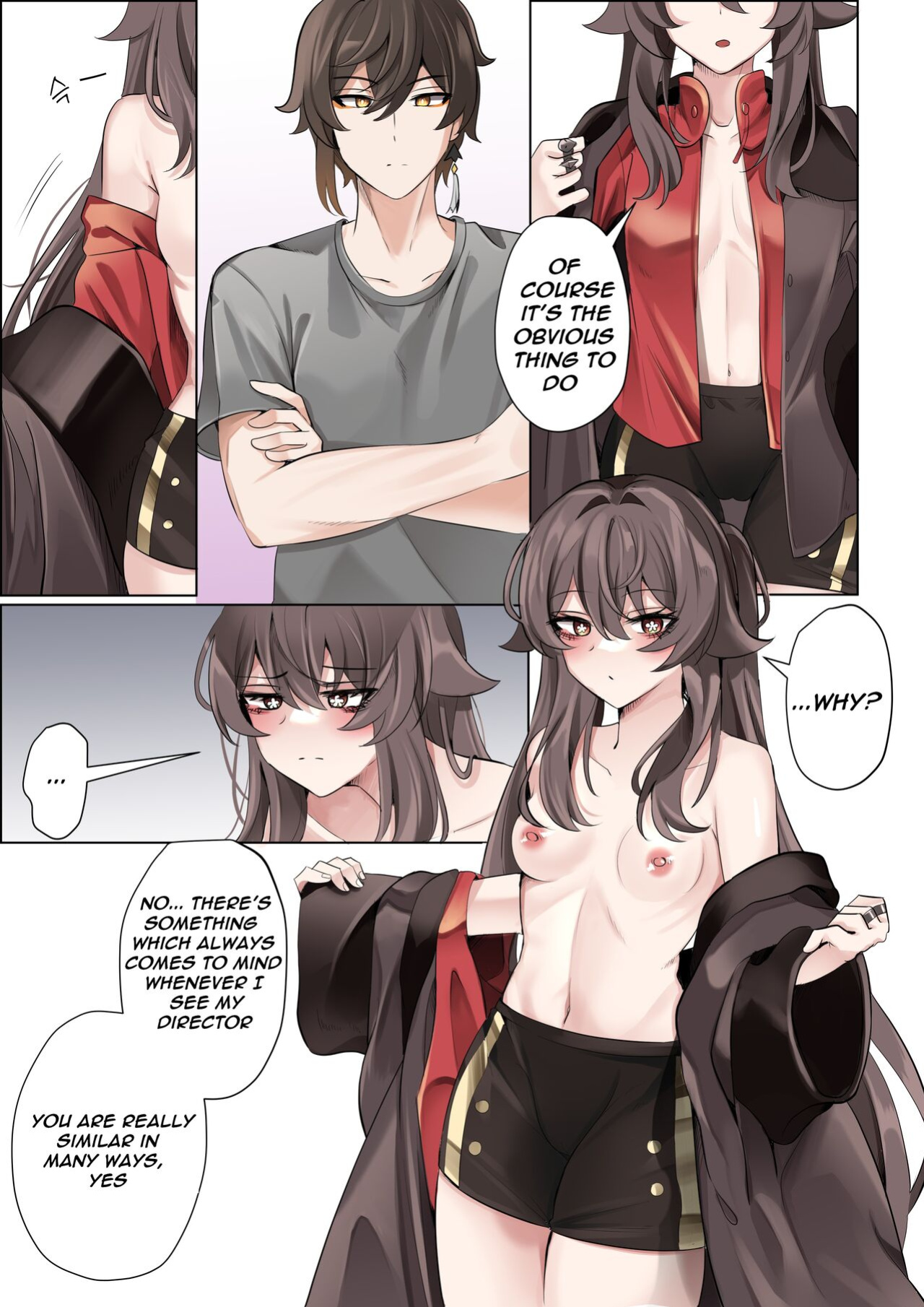 [bubo] Contract (remake) - A Hu Tao x Zhongli Hentai Comic (Genshin Impact) [ZTN translation]