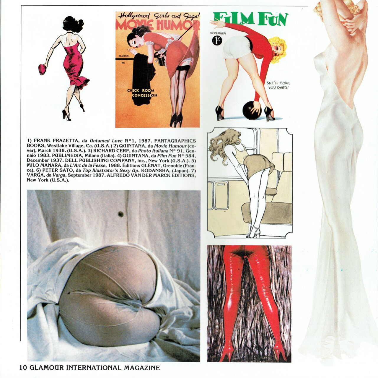 Glamour International Magazine no.13 March 1989