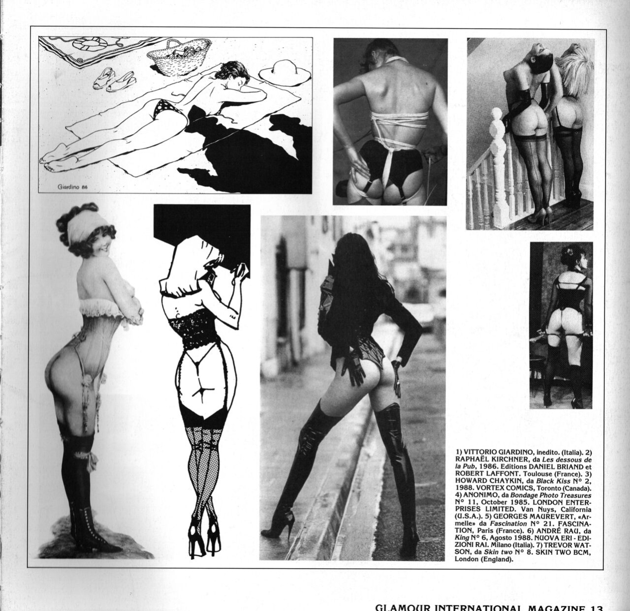 Glamour International Magazine no.13 March 1989