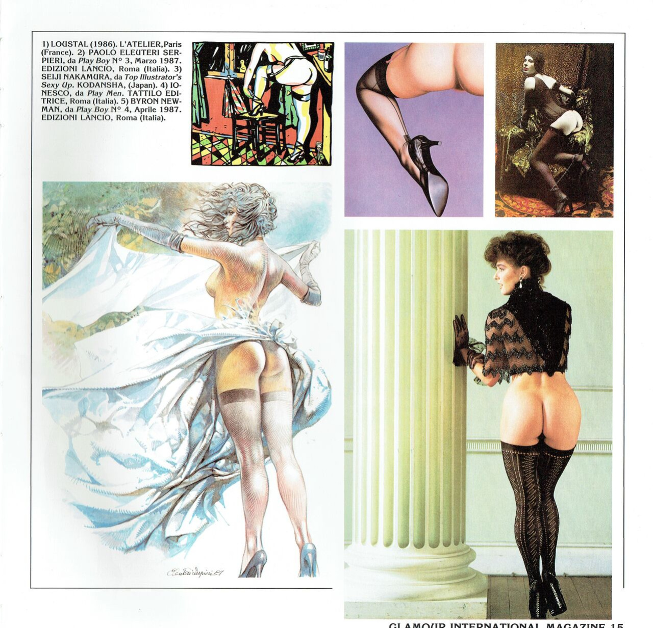 Glamour International Magazine no.13 March 1989