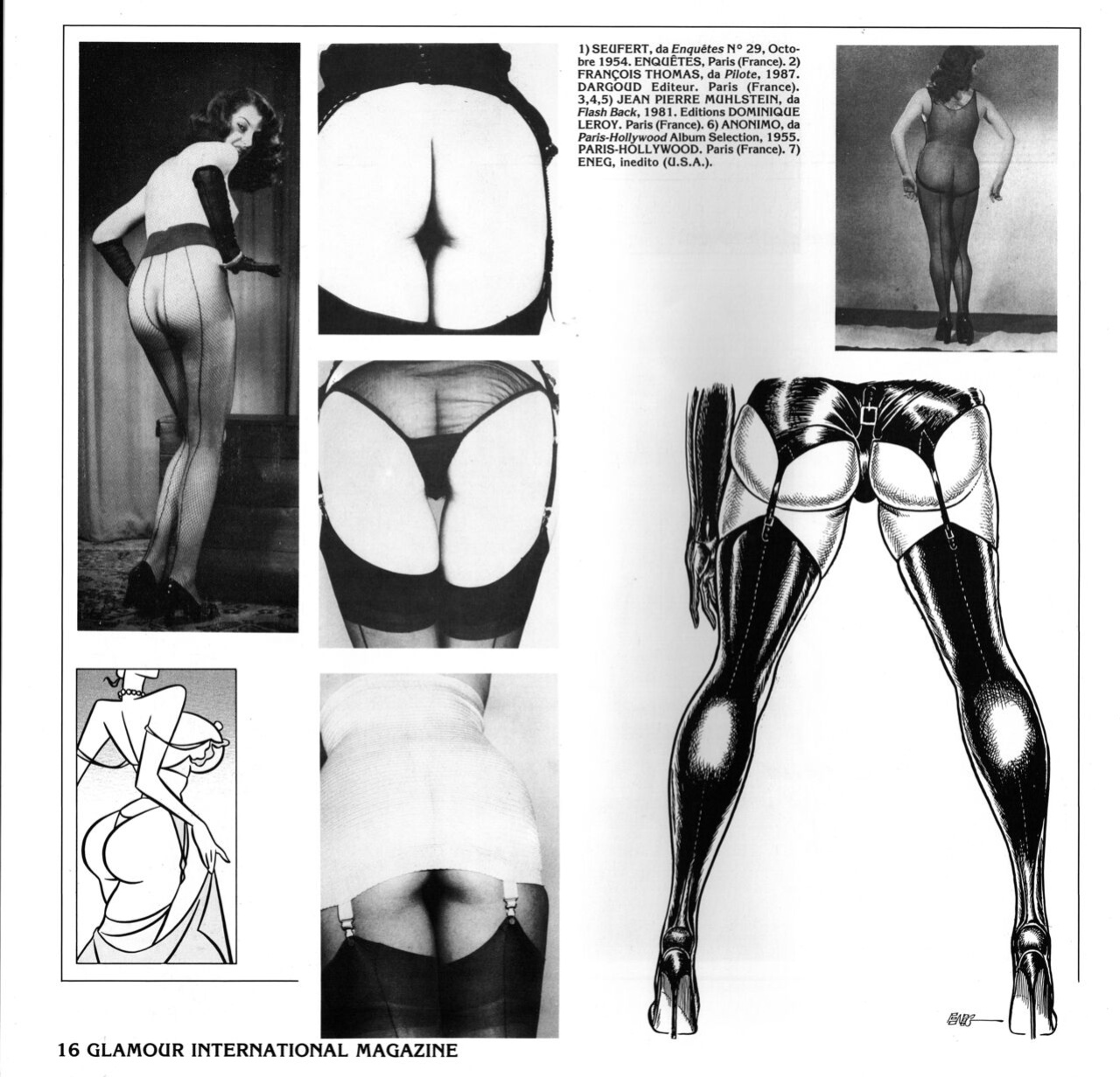 Glamour International Magazine no.13 March 1989