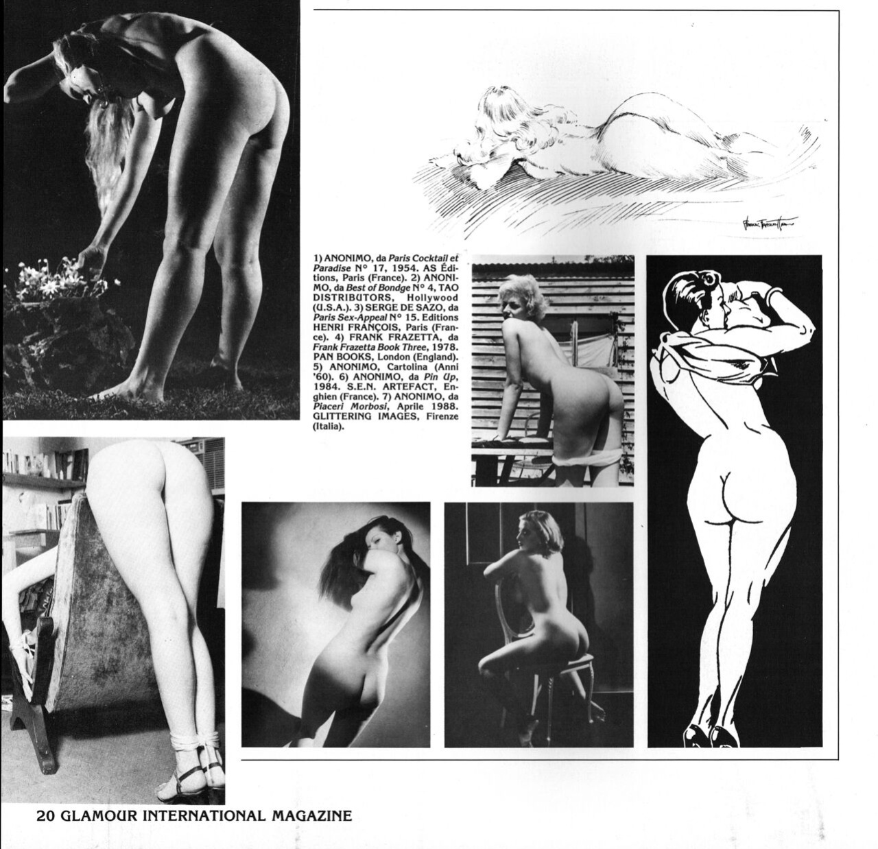 Glamour International Magazine no.13 March 1989