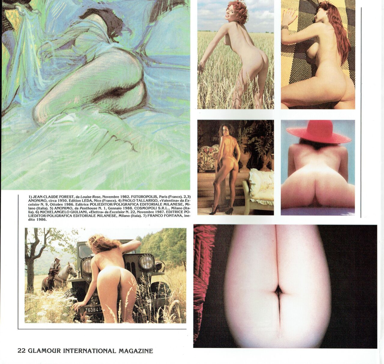 Glamour International Magazine no.13 March 1989