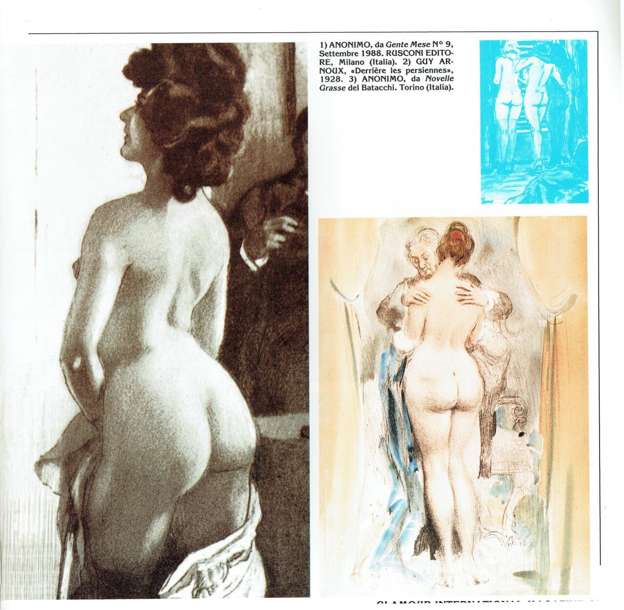 Glamour International Magazine no.13 March 1989
