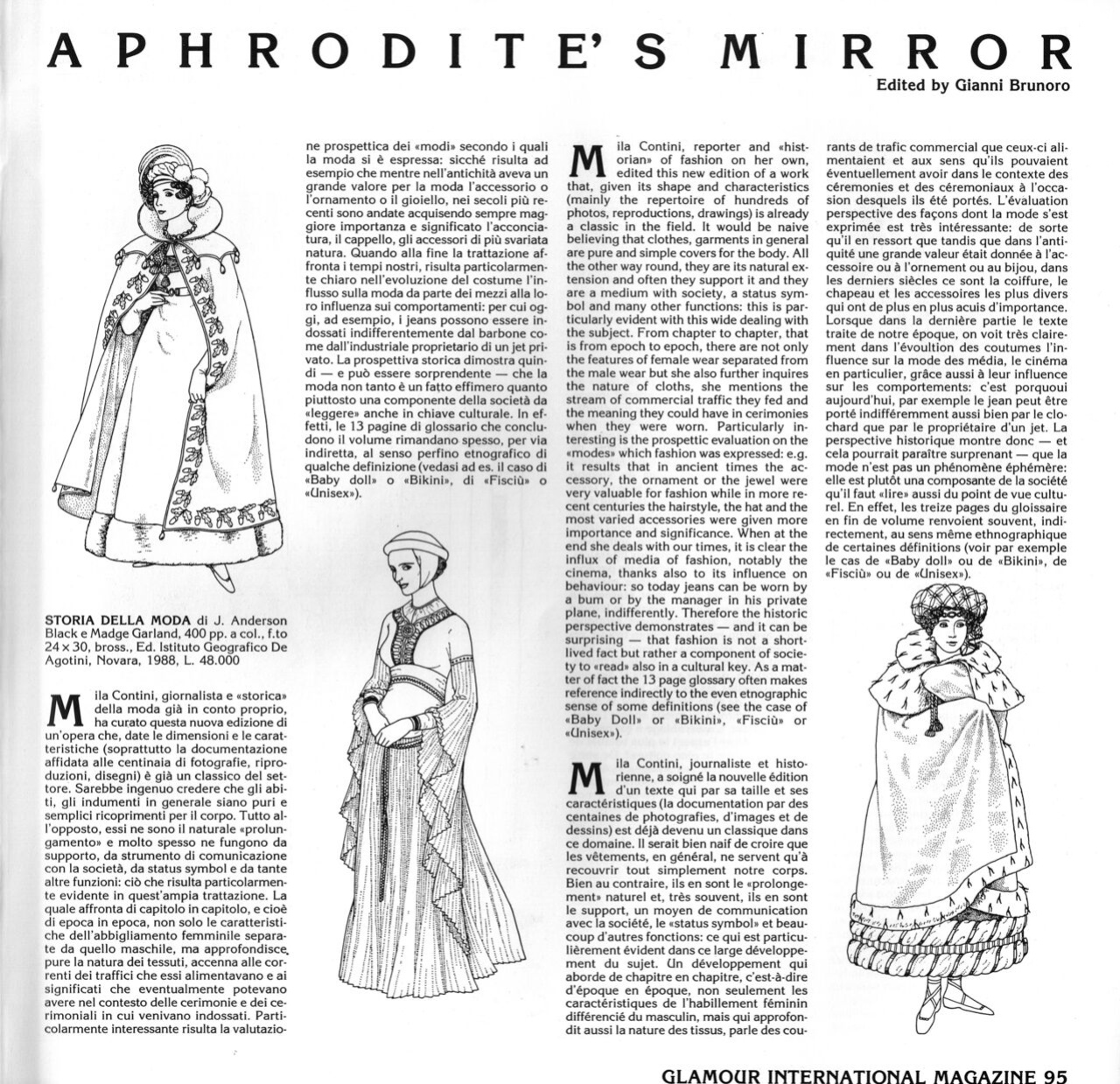 Glamour International Magazine no.13 March 1989