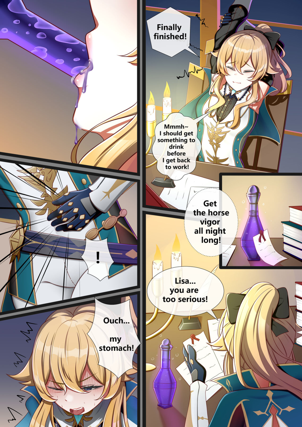 [Zobbie] A horse's vigor