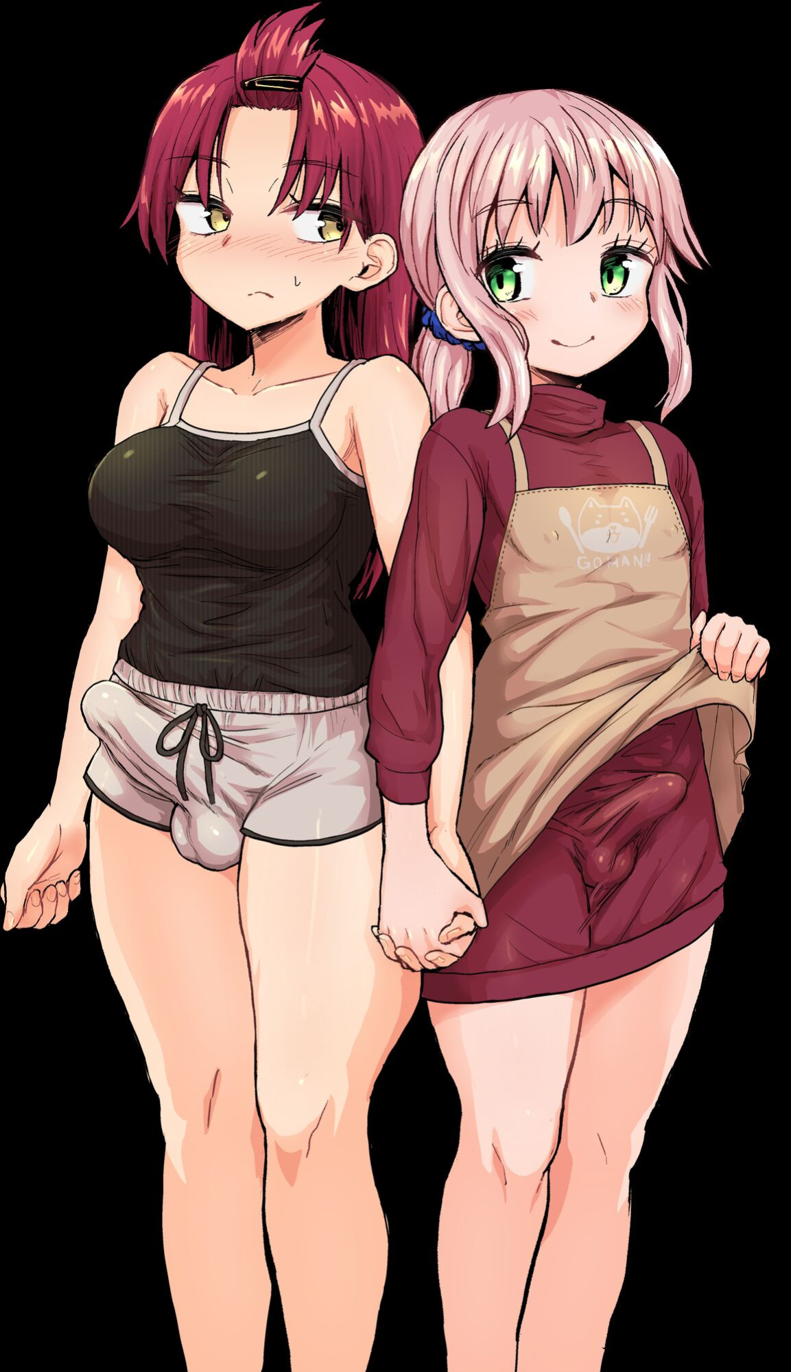 [Konnyaku Nabe (magifuro Konnyaku)] Futanari Musume to Otokonoko ga Icha Love suru Hanashi [A Cool Person]