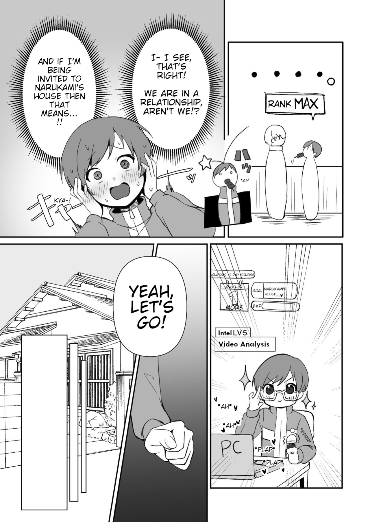[AAA (Koyuki)] Satonaka Chie wa Gamandekinai | Chie Satonaka Can't Endure it (Persona 4)