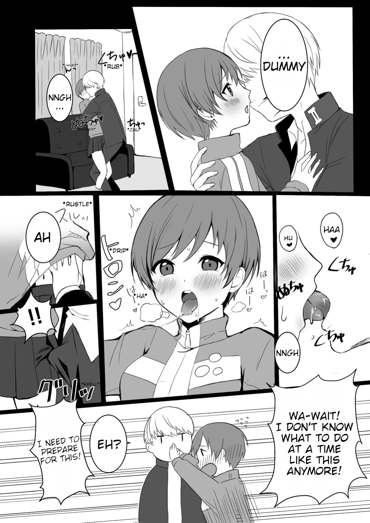 [AAA (Koyuki)] Satonaka Chie wa Gamandekinai | Chie Satonaka Can't Endure it (Persona 4)