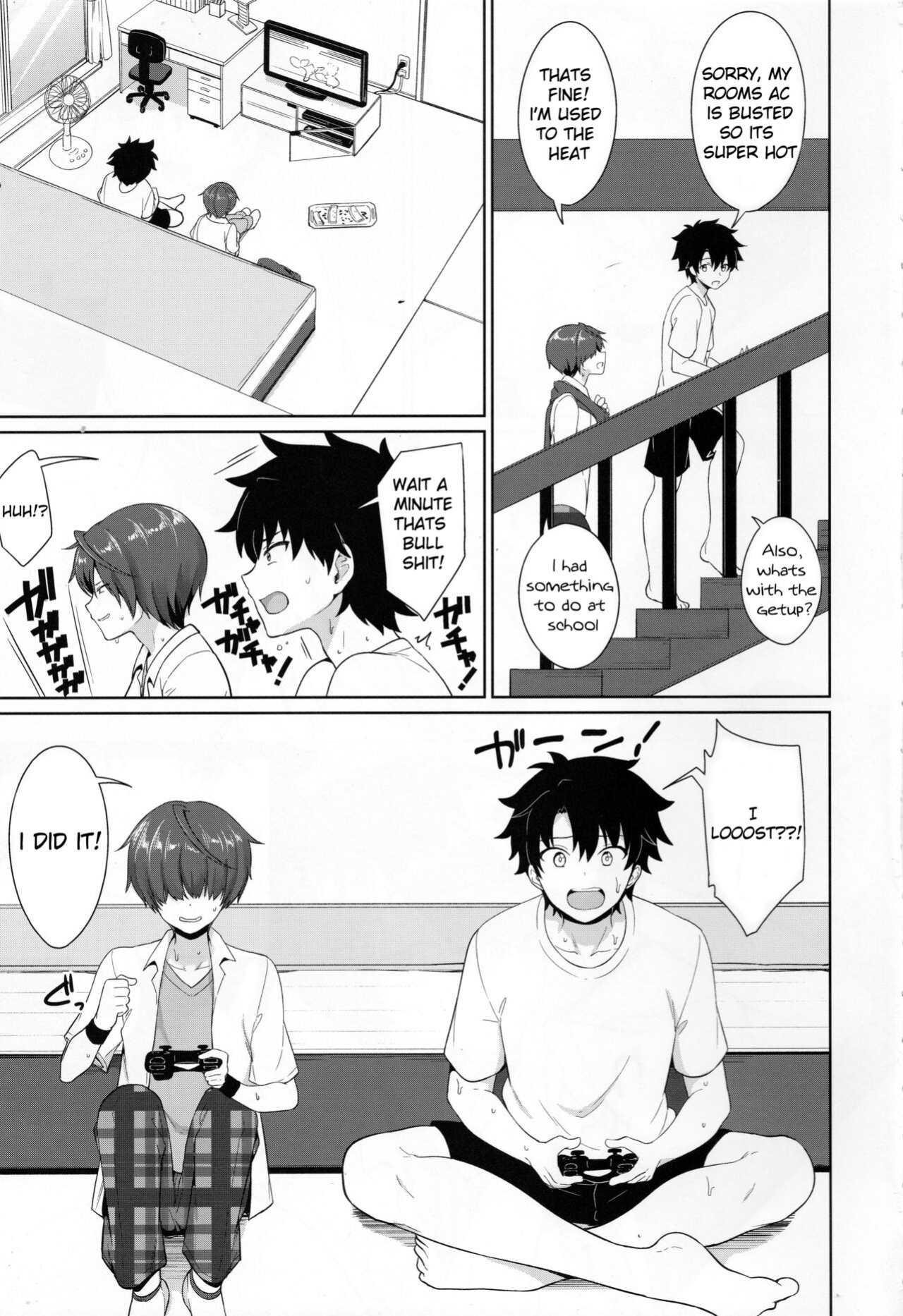 [Toitoikai (Toitoi)] Natsu, Asedaku no Kouhai to | Summer With My Sweat Soaked Kouhai (Fate/Grand Order)