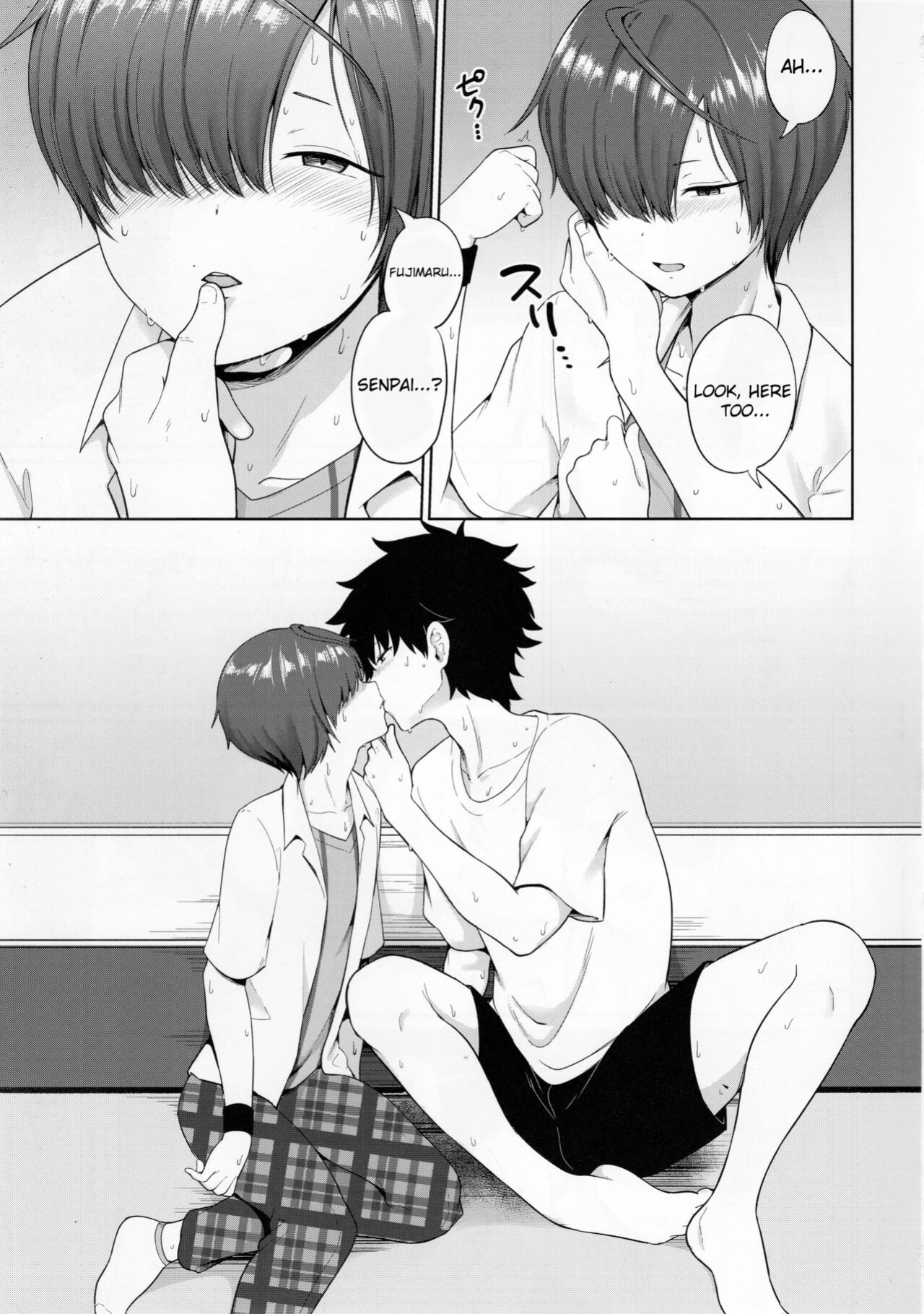 [Toitoikai (Toitoi)] Natsu, Asedaku no Kouhai to | Summer With My Sweat Soaked Kouhai (Fate/Grand Order)