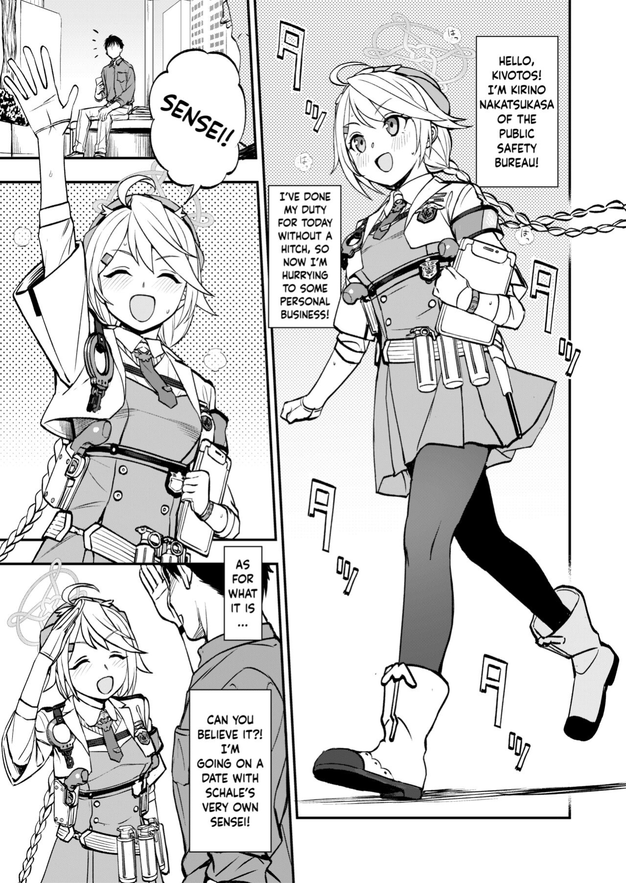[Kuma no Tooru Michi (Kumano Tooru)] Sensei to Seito to no XXX wa Kivotos de wa Hanzai de wa Arimasen! | S*x Between a Student and a Teacher is NOT a Crime in Kivotos! (Blue Archive) [Douzo Lad Translations]