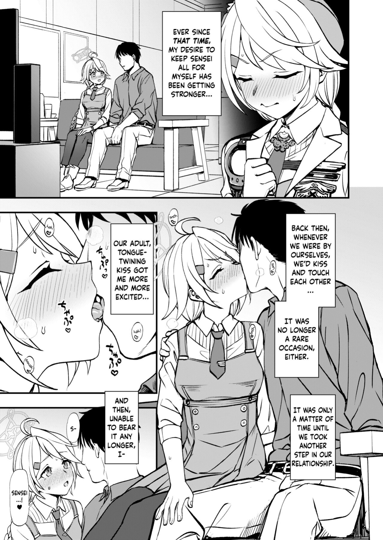 [Kuma no Tooru Michi (Kumano Tooru)] Sensei to Seito to no XXX wa Kivotos de wa Hanzai de wa Arimasen! | S*x Between a Student and a Teacher is NOT a Crime in Kivotos! (Blue Archive) [Douzo Lad Translations]