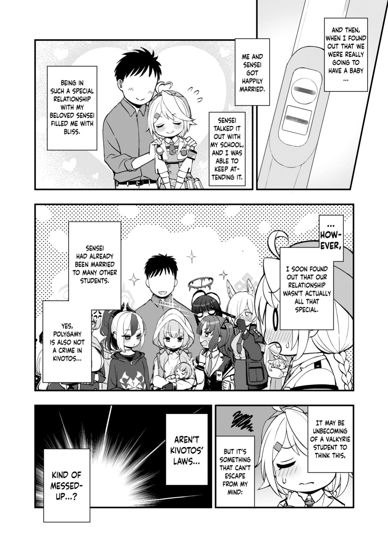[Kuma no Tooru Michi (Kumano Tooru)] Sensei to Seito to no XXX wa Kivotos de wa Hanzai de wa Arimasen! | S*x Between a Student and a Teacher is NOT a Crime in Kivotos! (Blue Archive) [Douzo Lad Translations]