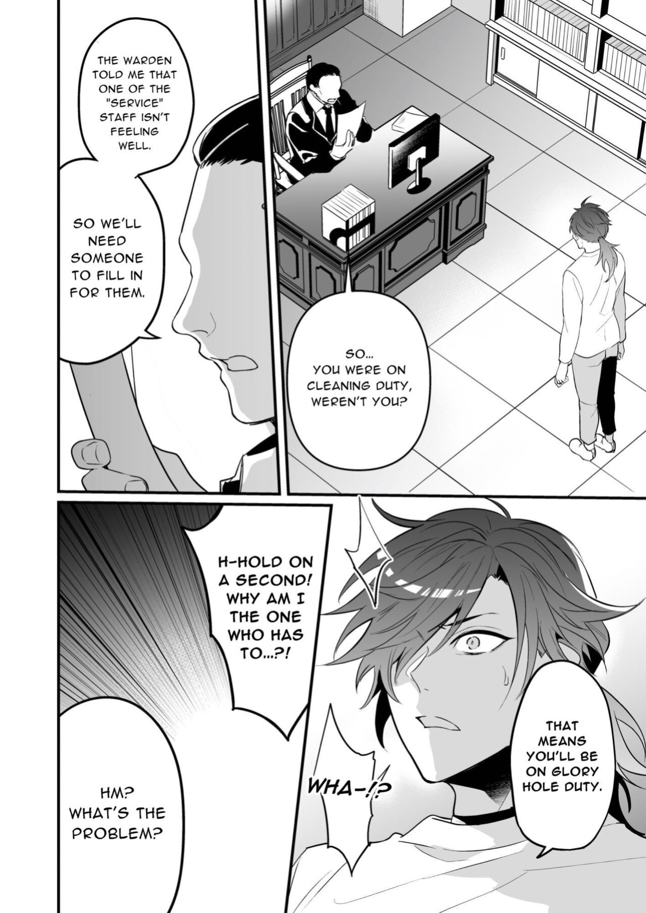 [Natsuiro Otome (Nakagawa Ryna)] Sexual Punishment ~Ass in the Wall Janitor~