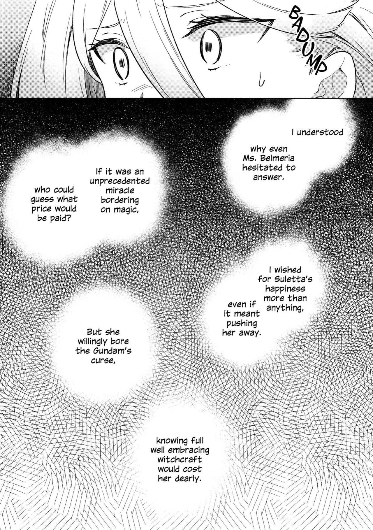 (C102) [Gutsutoma (Tachi)] Kienai Ato, Egao No Riyuu, Onaka Ga Suite. | Scars That Never Fade, The Reason Behind Her Smile, Now I Am Hungry. (Mobile Suit Gundam: The Witch from Mercury)