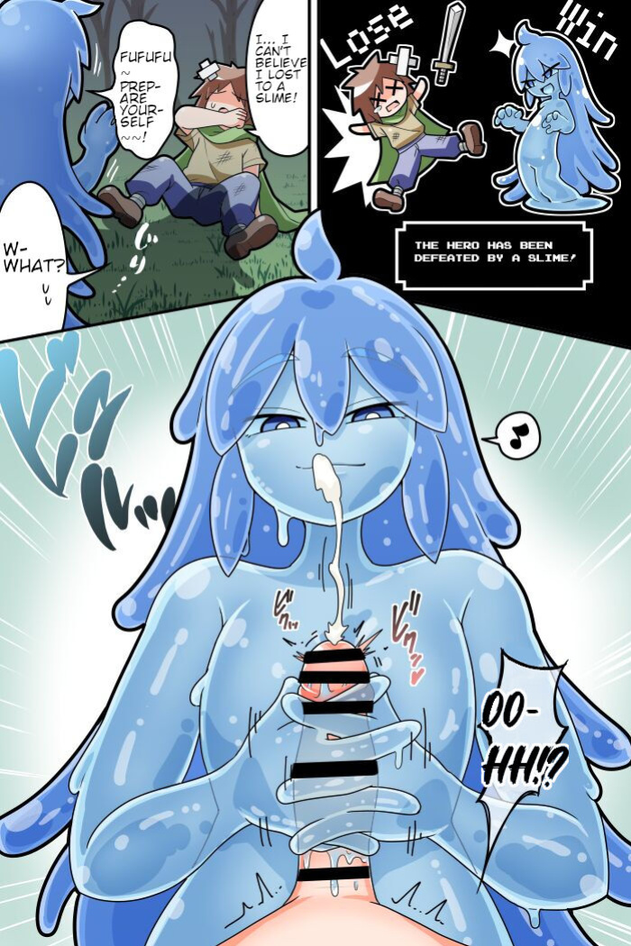 (Dakkoku Jiro) Paizuri Sakusei Slime ni Makeru Manga | A Manga About Losing to a Titfucking, Sperm Extracting Slime [English, Cleaned] [Faln]