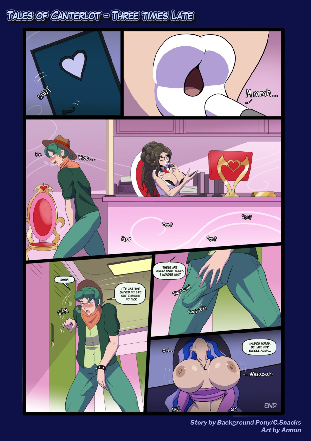 [Annon] Tales of canterlot - 3 times late