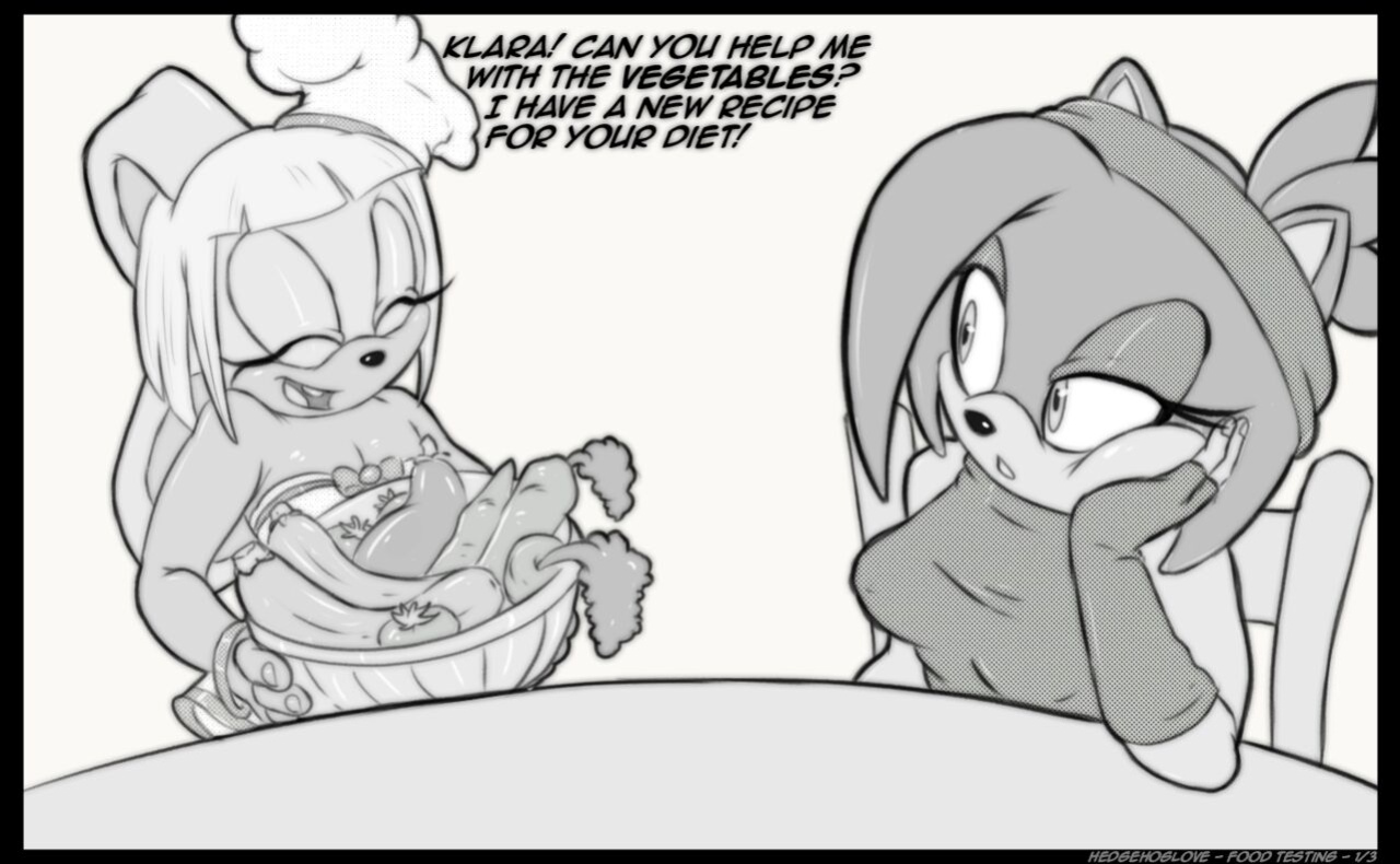 [HedgehogLove] MiniComics #1 - Food Testing!