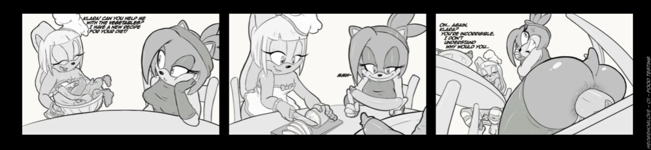 [HedgehogLove] MiniComics #1 - Food Testing!