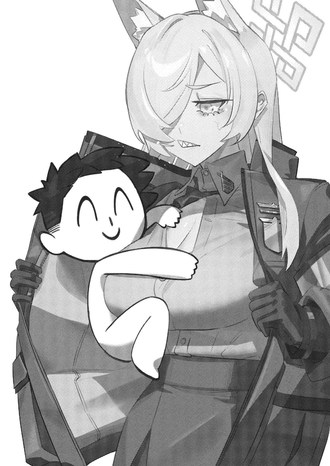 [Yan Jhia] Captain Kanna, Police Discipline Breakdown (Blue Archive) [head empty]