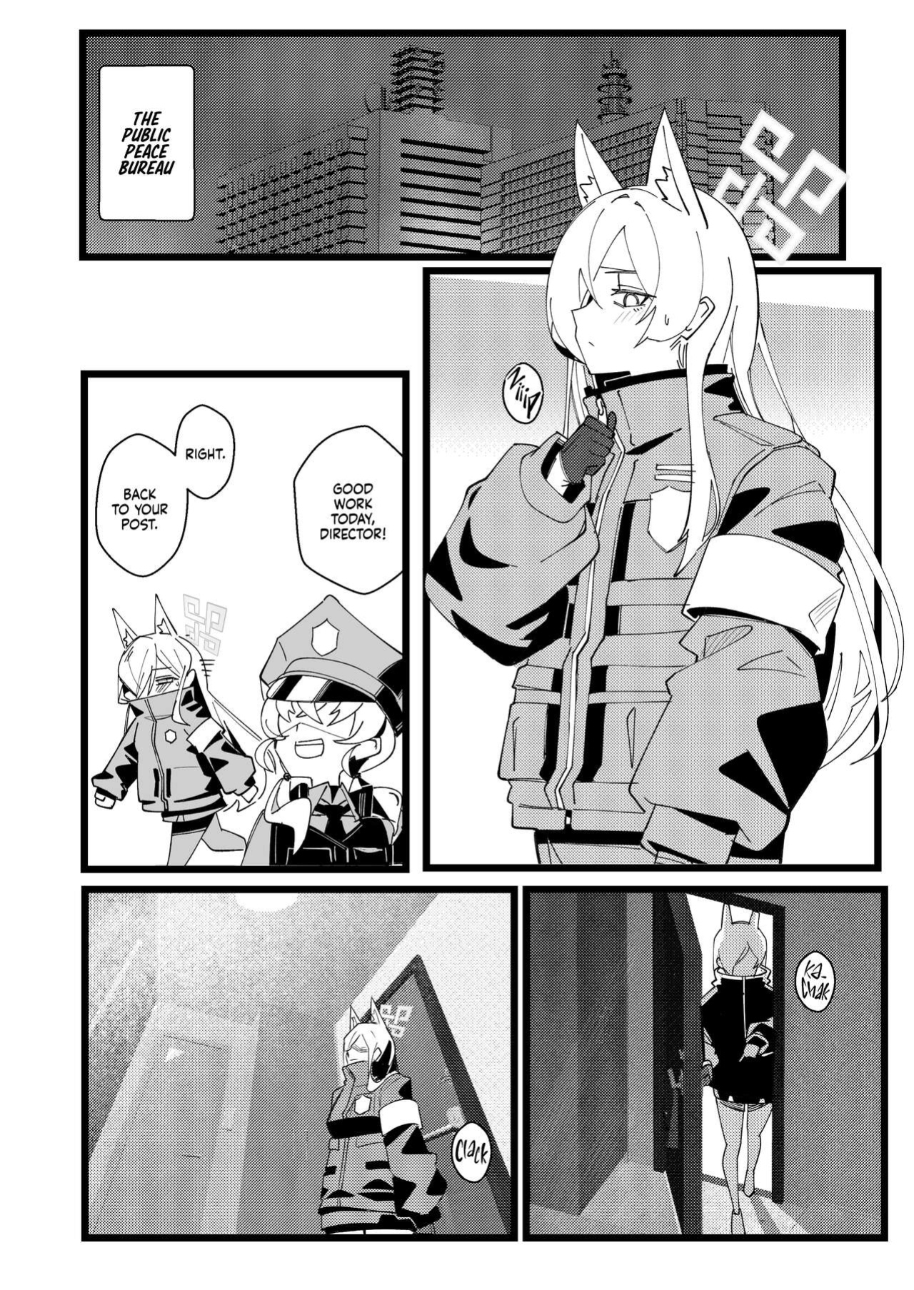 [Yan Jhia] Captain Kanna, Police Discipline Breakdown (Blue Archive) [head empty]