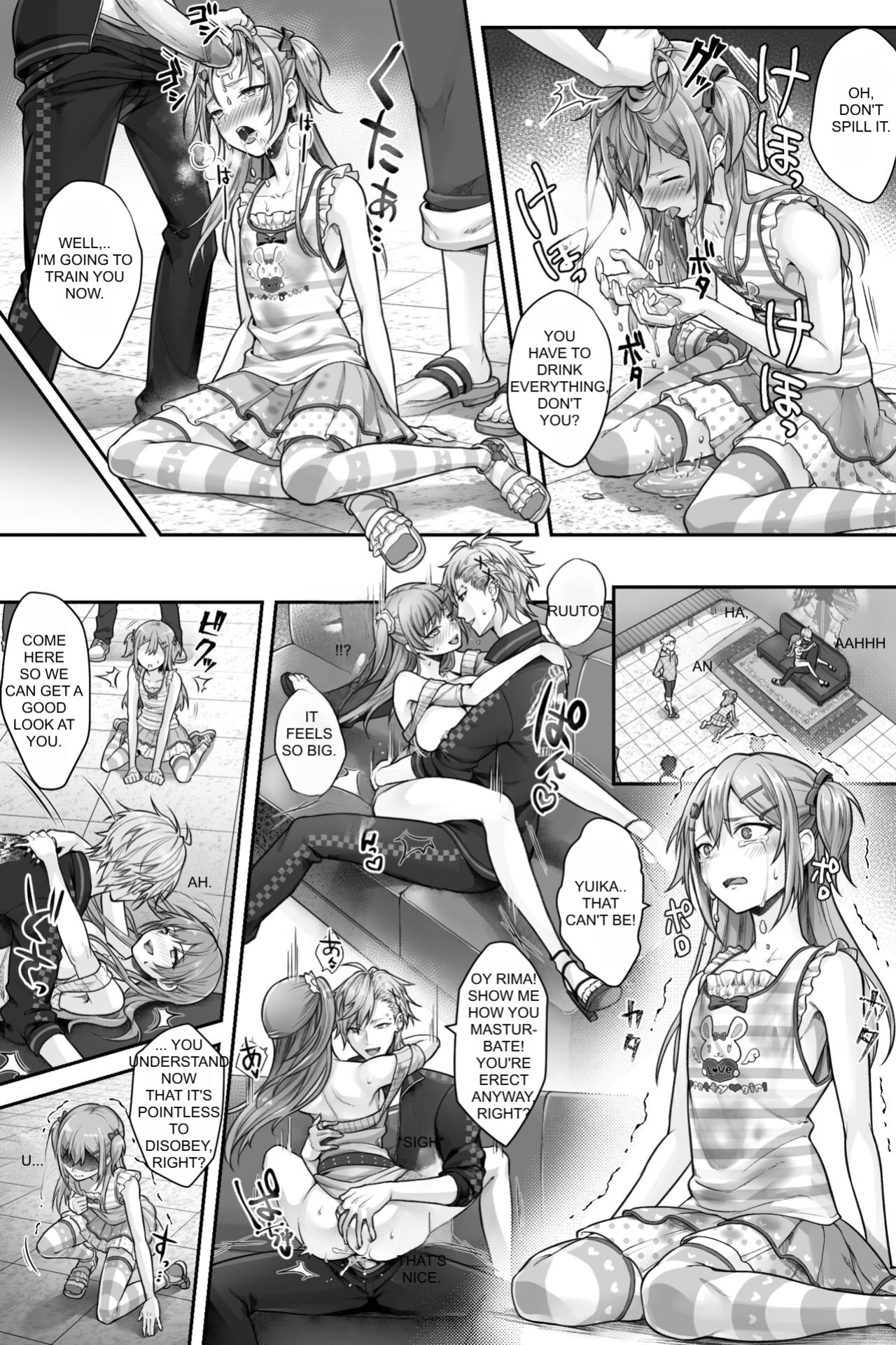 [Chijoku An (Sasanoma Nibi)] Seijin Dansei Shikkaku nano de Onnanoko toshite Saikyouiku o Uketekudasai [AI Translated]