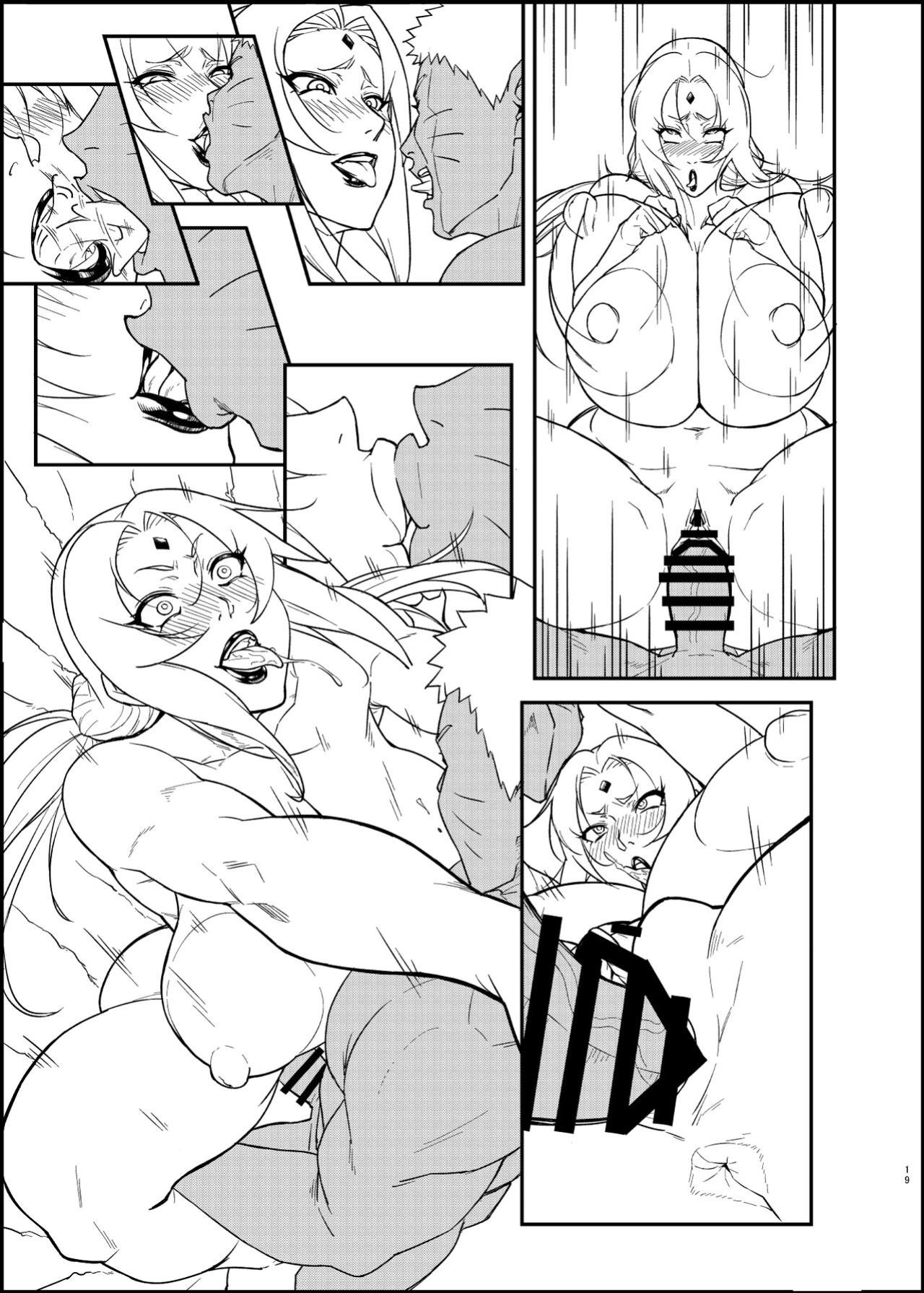 [Aroma Gaeru (Numahana)] Jukumitsuki Intouden 3・Ge / Debauchery of a Mature Honeypot Princess Ch 3 - Part 2 (Naruto)