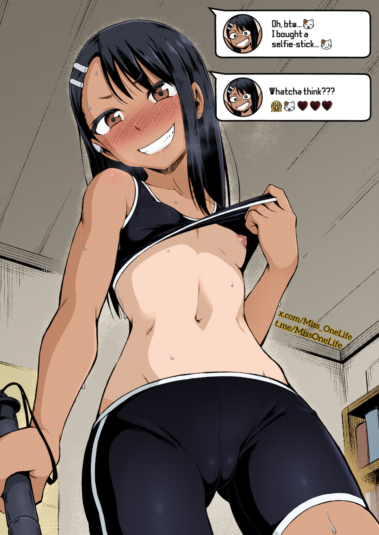 [gy] Nagatoro's Selfie Whore Diary [Colorist Miss One Life]