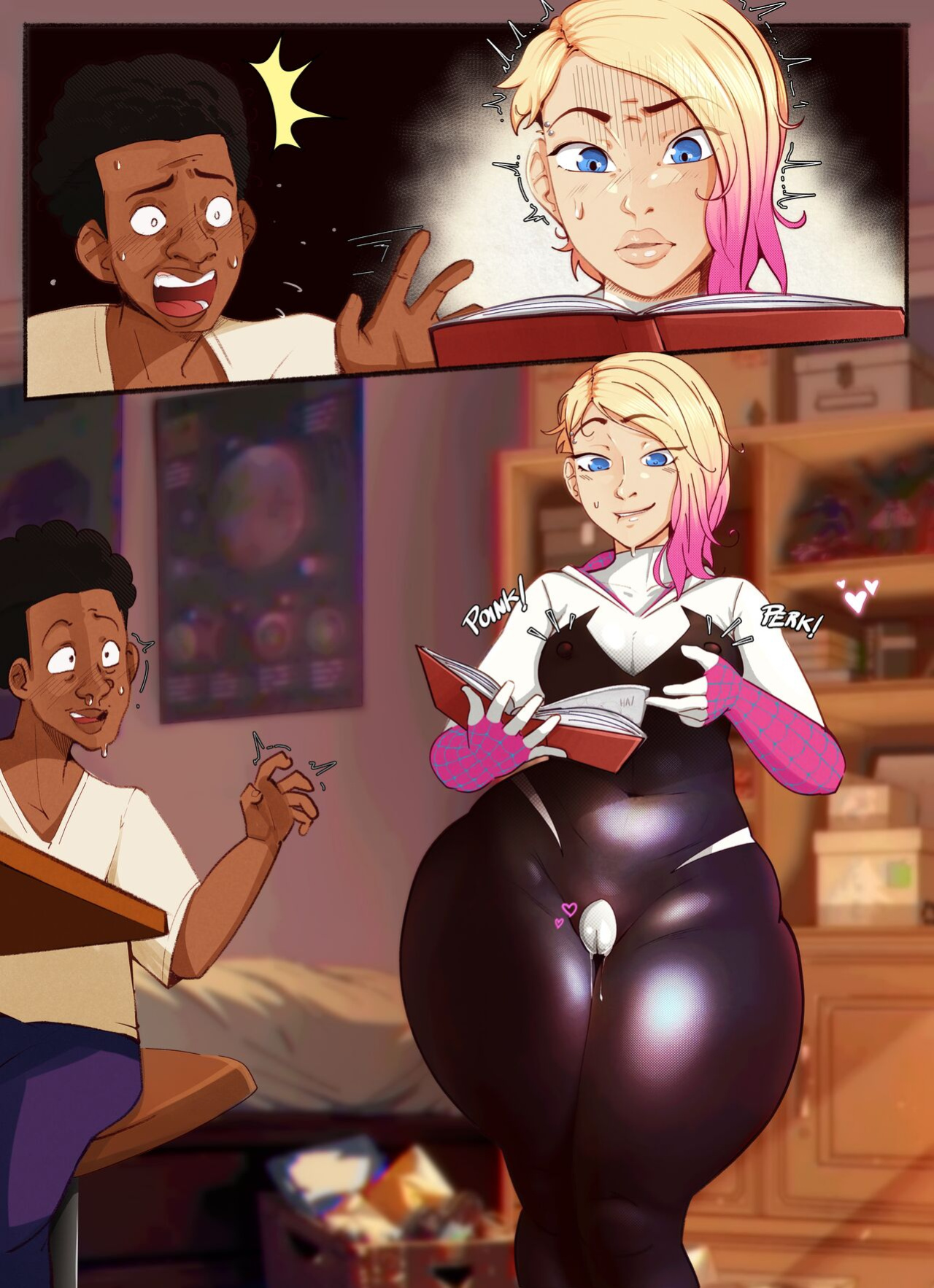 [BitterCream] Gwen Stacy Story [Uncensored]